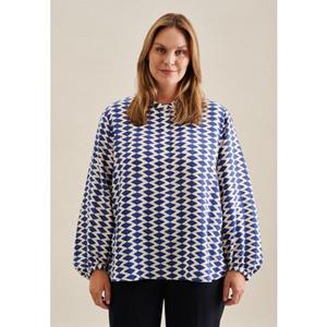 Seidensticker Klassieke blouse Zwarte roos