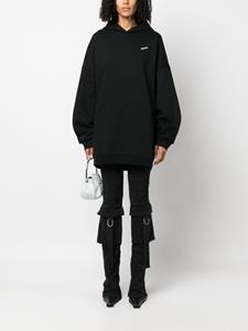 Coperni Jurk met logoprint - Zwart