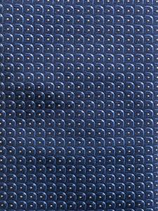 Corneliani Stropdas met geometrische print - Blauw