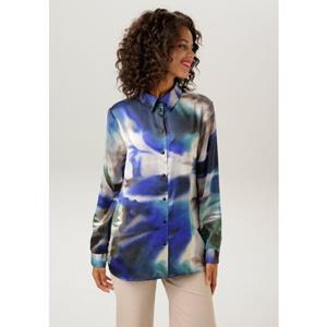 Aniston CASUAL Overhemdblouse met harmonieuze batikprint - nieuwe collectie