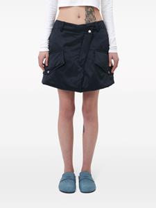 JW Anderson A-line cargo miniskirt - Blauw