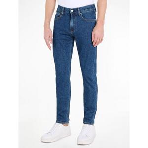 Calvin Klein Jeans Tapered-fit-Jeans "SLIM TAPER", mit Leder-Badge