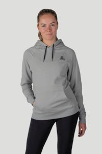 Iron Roots Damen vegan Hoodie Performance Unisex Grau