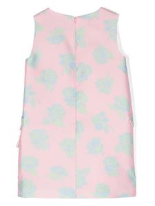 versacekids Versace Kids Jurk met abstracte print - Roze