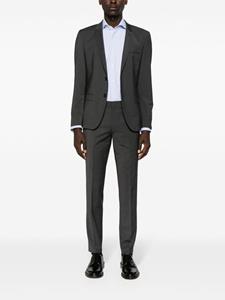 BOSS Broek met toelopende pijpen - Grijs