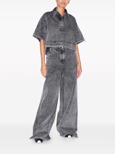 rosettagetty Rosetta Getty Cropped top - Zwart