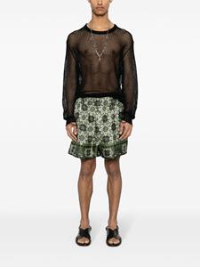 ETRO Zijden shorts - Groen