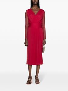 albertaferretti Alberta Ferretti Jurk met A-lijn - Rood