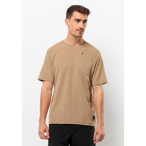 Jack Wolfskin Bike Commute T-Shirt Men Functioneel shirt Heren S sand storm sand 