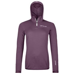 Ortovox  Women's Fleece Light Grid ZN Hoody - Fleecetrui, purper