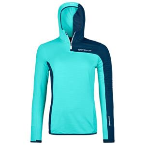 Ortovox  Women's Fleece Light Grid ZN Hoody - Fleecetrui, turkoois