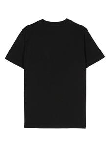 stoneislandjunior Stone Island Junior T-shirt met Compass-logopatch - Zwart