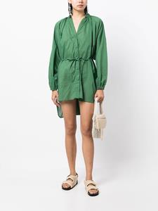 faithfullthebrand Faithfull the Brand Mini-jurk met knopen - Groen