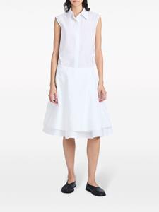 Proenza Schouler Cindy feestjurk - Wit