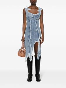 natashazinko Natasha Zinko Denim mini-jurk - Blauw