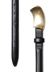 3.1philliplim 3.1 Phillip Lim ID leren riem - Zwart
