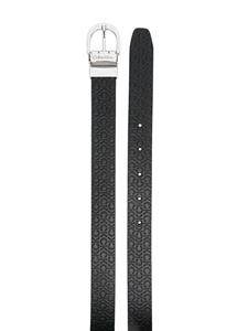 calvinklein Calvin Klein Riem met gegraveerd logo - Zwart