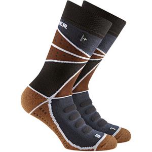 Rohner - Copper Trek L/R - Wandelsokken, zwart
