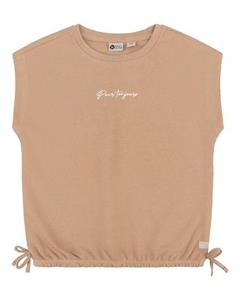 Daily7-collectie T-shirt Pour Toujours organic (camel sand)