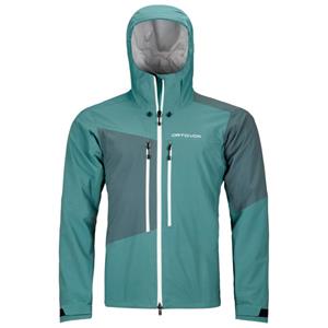 Ortovox - Westalpen 3L Jacket - Regenjas, turkoois