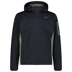 CMP Trekkingjacke Man Jacket Zip Hood Antracite-salvia