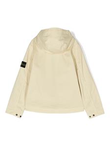 stoneislandjunior Stone Island Junior Jack met Compass-logopatch - Geel