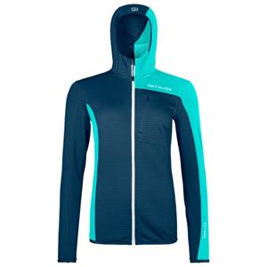 Ortovox Dames Fleece Light Grid Hoodie Vest