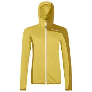 Ortovox  Women's Fleece Light Grid Hooded Jacket - Fleecevest, wabisabi