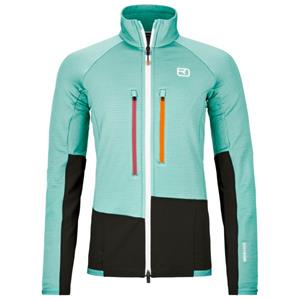 Ortovox - Women's Fleece Rib Jacket - Fleecevest, turkoois