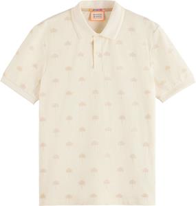 Scotch & Soda Poloshirt Herren Poloshirt - Allover-Print "Mini AOP Polo
