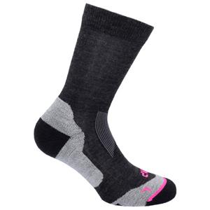 CMP - Women's Trekking Wool Sock - Wandelsokken, zwart/grijs