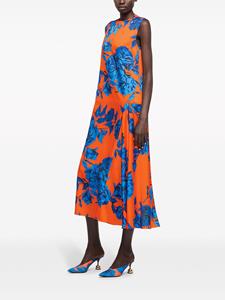 AZ FACTORY Midi-jurk met print - Oranje