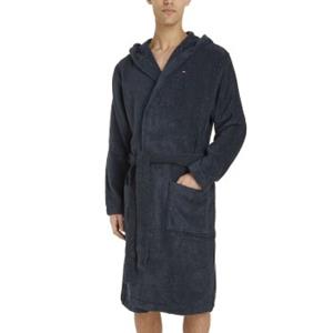 tommyhilfiger Tommy Hilfiger Cotton Hooded Bathrobe 