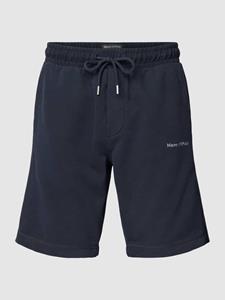 Marc O'Polo Marc OPolo Sweatbermudas, mit dezenter Label Stickerei