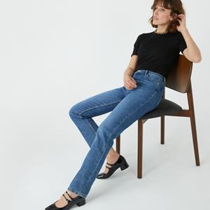 LA REDOUTE COLLECTIONS Regular jeans, recht, hoge taille