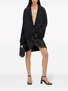 Courrèges Katoenen hoodie - Zwart