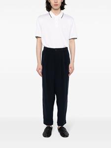giorgioarmani Giorgio Armani Broek met verlaagd kruis - Blauw