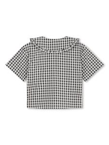 kenzokids Kenzo Kids Shirt met geborduurd logo - Grijs