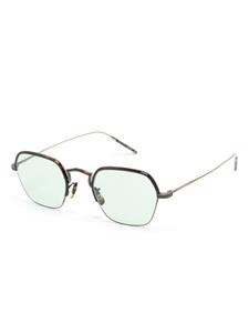 oliverpeoples Oliver Peoples Bril met vierkant montuur - Bruin