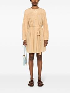 marantétoile MARANT ÉTOILE Mini-jurk met geplooid detail - Geel