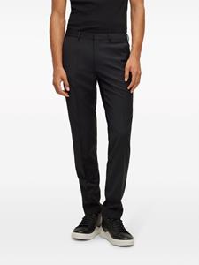 HUGO Pantalon met toelopende pijpen - Zwart