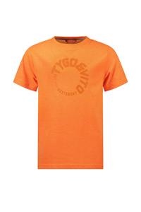 Tygo & Vito Jongens t-shirt - James - Neon oranje