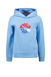 Tygo & Vito Jongens hoodie- Hamza - Helder blauw