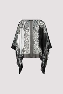 Monari  Black Print Oversized blouse print 