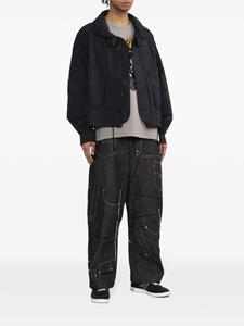 junyawatanabeman Junya Watanabe MAN Jeans met wijde pijpen en patchwork - Blauw