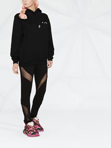 philippplein Philipp Plein Legging met doorzichtig vlak - Zwart