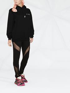 Philipp Plein Legging met doorzichtig vlak - Zwart