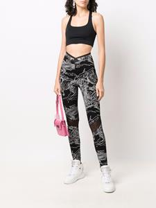 philippplein Philipp Plein High waist legging - Zwart