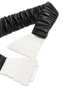 IRO Riem met ruches - Zwart