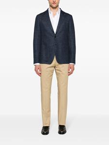 Lardini Mid waist chino met toelopende pijpen - Beige